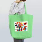 太陽の光に包まれて　Wrapped in Sunlightの太陽のように輝く Tote Bag