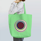 ダブルハピネスのピンクラウンドハピネス Tote Bag