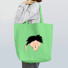 さんぺーのお店の髪の毛を気にするしげさん Tote Bag