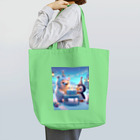 morito-suzuriのシロくんとピンくん Tote Bag