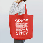 LONESOME TYPE ススのSPICE SPICY（White） トートバッグ