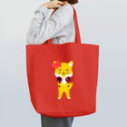 狐のお絵描きの店の推し活チベスナ(赤担当) トートバッグ