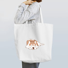 WANPU  by YUn.のチョコカラー　眠るハスキー　 Tote Bag