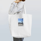 水平線の図鑑の鎌倉の水平線 Tote Bag