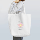 sun＊ege(サンエイジ)※ぺぽのけぶかいフラワー Tote Bag