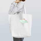 aicecreamのオオミズアオついてるよ！ Tote Bag