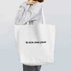BLACK AND GRAYのBLACK AND GRAY Tote Bag