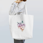 lifejourneycolorfulのカラフル ウルフ Tote Bag