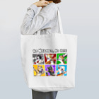 トヤ画伯工房のにゃんこバンド【トートバッグ】 Tote Bag