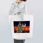 GALLERY misutawoのプラハ 夜のクリスマスツリーとティーン教会 トートバッグ