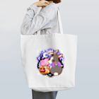 あずみのキャンディランドの【ハロウィン限定】キャンディポットと黒うさちゃん Tote Bag