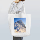 ネイティブ山小屋ん🏔の白と青 Tote Bag