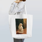 ゆーさんのアルトゥール・ヘイヤー　Weiße Katze Und Zwei Zitronenfalter Tote Bag