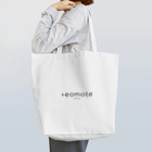 eomoteのeomoteのシンプルなロゴ（文字のみ）が入ったトートバッグ（白） Tote Bag
