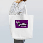 くまお画伯オンラインショップくまお堂の【白田亜利紗コラボ】Spectre Leopard Purple Tote Bag