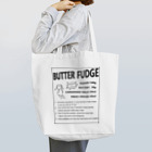 八坂屋@SUZURI支店のBUTTER FUDGE RECIPE Tote Bag