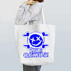 Ａ’ｚｗｏｒｋＳのニコちゃんクロスボーン BLU Tote Bag
