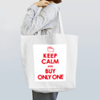 AFROMANCEのKEEP CALM and BUY ONLY ONE Tote Bag