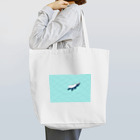 あたまよわよわの泳ぐネコ、さかもと Tote Bag