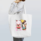 山田雨月shopのいちごパフェちゃんチョコアイスくん Tote Bag