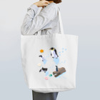 立体工房のペンギンビーチ Tote Bag