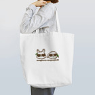 工房 うさぎの散歩道のちょいワルうさぎぃず(エスプレッソ) Tote Bag