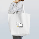 なこ屋さんの子守を覚えたねこやでパイセンバッグ Tote Bag