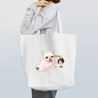 わんだポーのコネリンチョフレブル Tote Bag