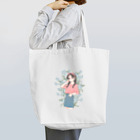 MiMiKiのレトロガール Tote Bag