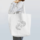 Ωの-華麗- アロワナとアネモネ Tote Bag