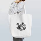 puqpuq Waveformのpuqpuq flower Tote Bag