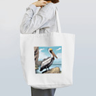 京都イラスト工房の動物シリーズ12：ペリカン Tote Bag