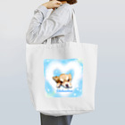 ガゥガゥちゃんの雲ハートとチワワ Tote Bag