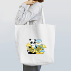 Happy Penguin 🐧のパンダとペンギンと Tote Bag