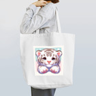 あにまるずのほわいとたいがー Tote Bag