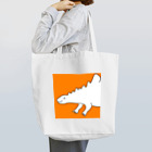 ぎりのぎりまでブルドッグSHOPのSAURUS by ZAMY Tote Bag