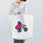 蒙ザ商店のナス自転車 Tote Bag