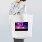 【ホラー専門店】ジルショップの紫の夕日 Tote Bag