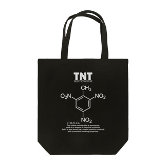 TNT(トリニトロトルエン：火薬・爆薬・爆発物)：化学：化学構造・分子式 Tote Bag