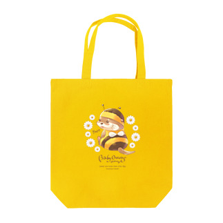 Baby Otters Honey（文字茶色） Tote Bag