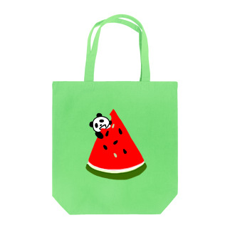 スイカ★パンダ Watermelon Panda Tote Bag
