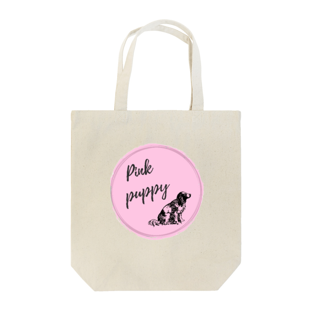 Pink puppyのPink puppy シリーズ Tote Bag