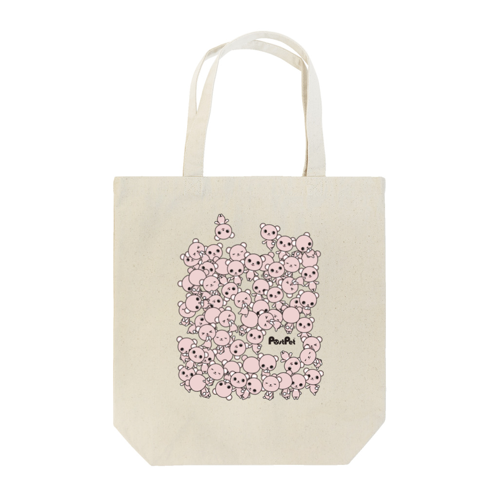 PostPet Official Shopのコモモだらけ Tote Bag