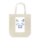 コマネコのネコ（blue） Tote Bag