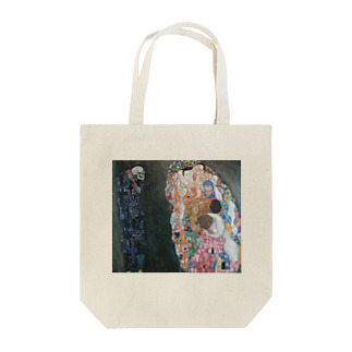  グスタフ・クリムト（Gustav Klimt） / 『死と生』（1915年） Tote Bag
