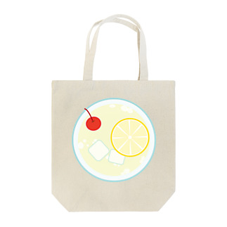 レモンスカッシュの平面図 Tote Bag