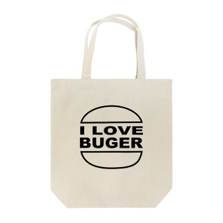 I LOVE BUGER Tote Bag