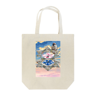 桔梗紋 Popカラー Tote Bag