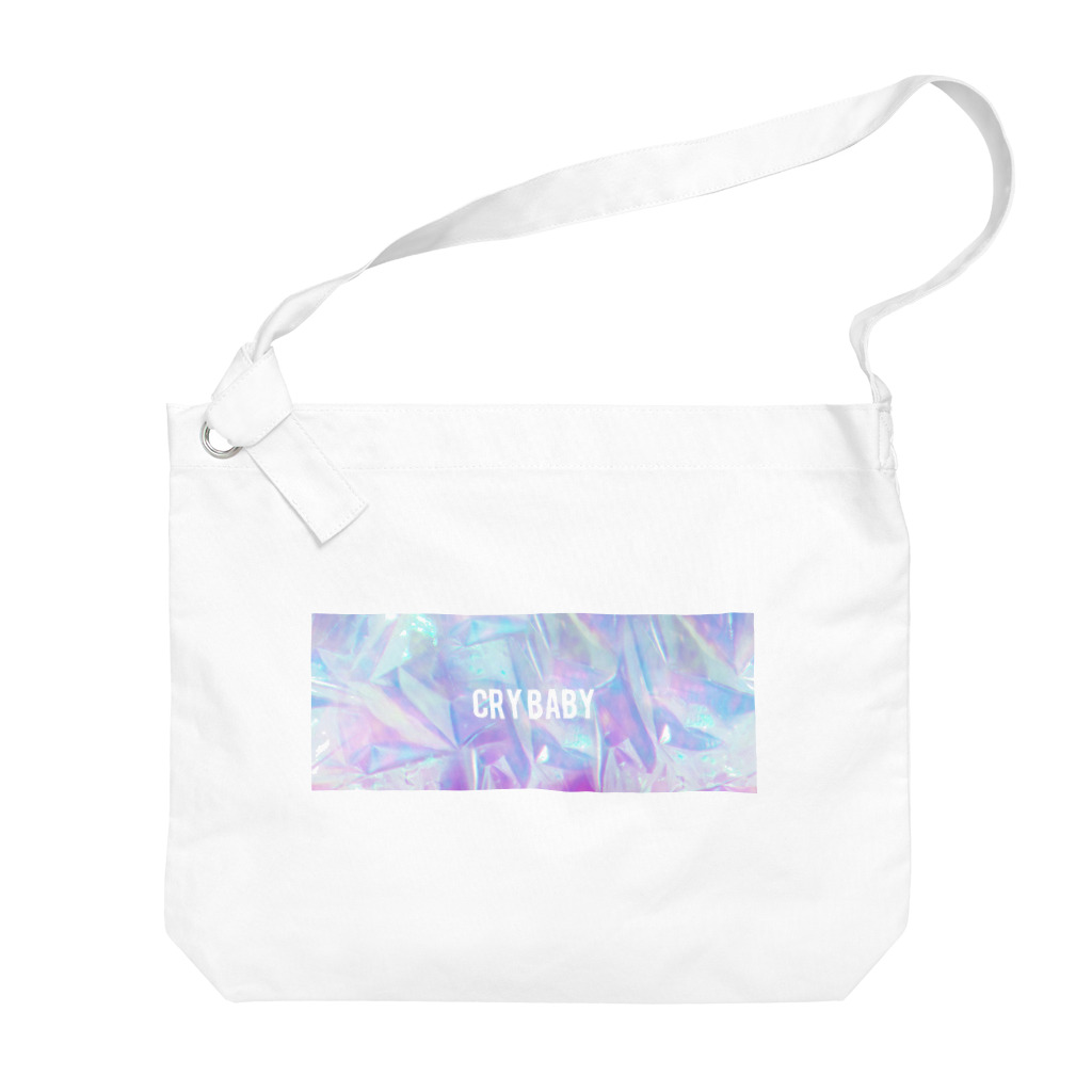 IENITY / MOON SIDEの【IENITY】 Holographic CRYBABY Big Shoulder Bag